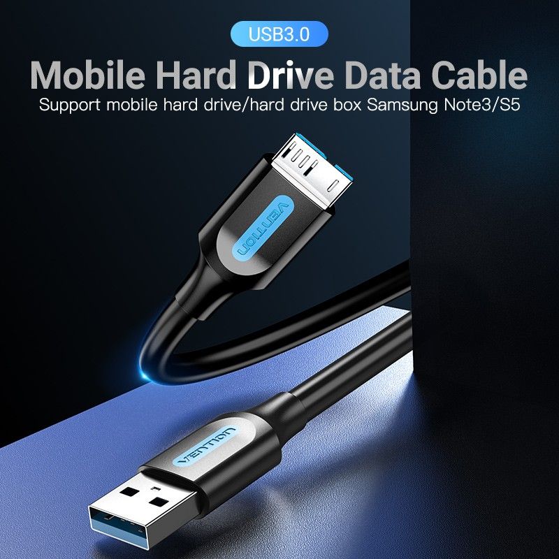 Vention USB Micro B Cable USB 3.0 for External Hard Disk Drive 2Meter
