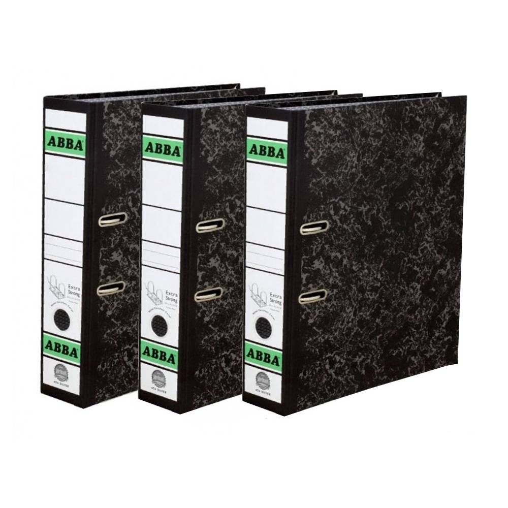 ABBA Lever Arch File 404 Silver 2" / 3" (24pcs/carton)