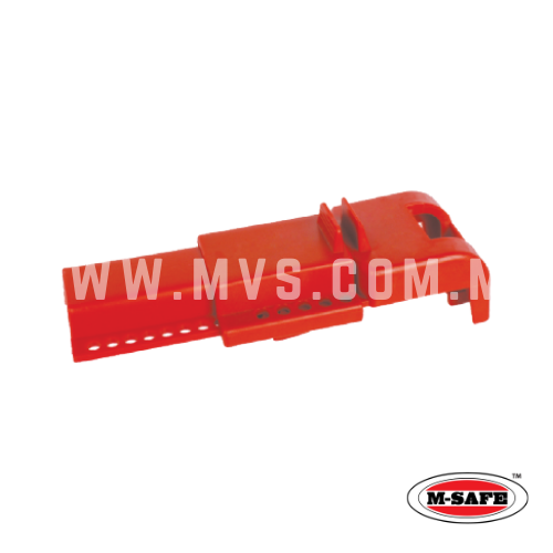 M-SAFE SAFETY BUTTERFLY VALVE LOCKOUT / INDUSTRIAL DURABLE POLYPROPYLENE SAFETY VALVE LOTO (MODEL : M-F21)