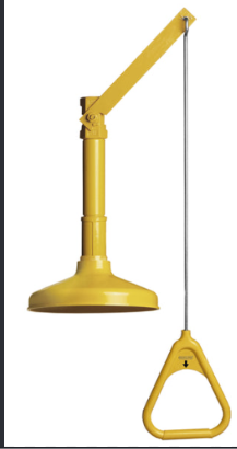 Vertical Mounted Drench Shower - ABS