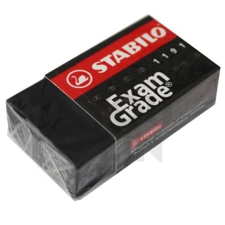 Exam Grade [Black] Eraser [Small] ( 1191S /1191S40 ) [40/800]