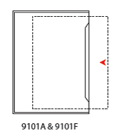 CBE A4 C-Shaped Folder 9101A