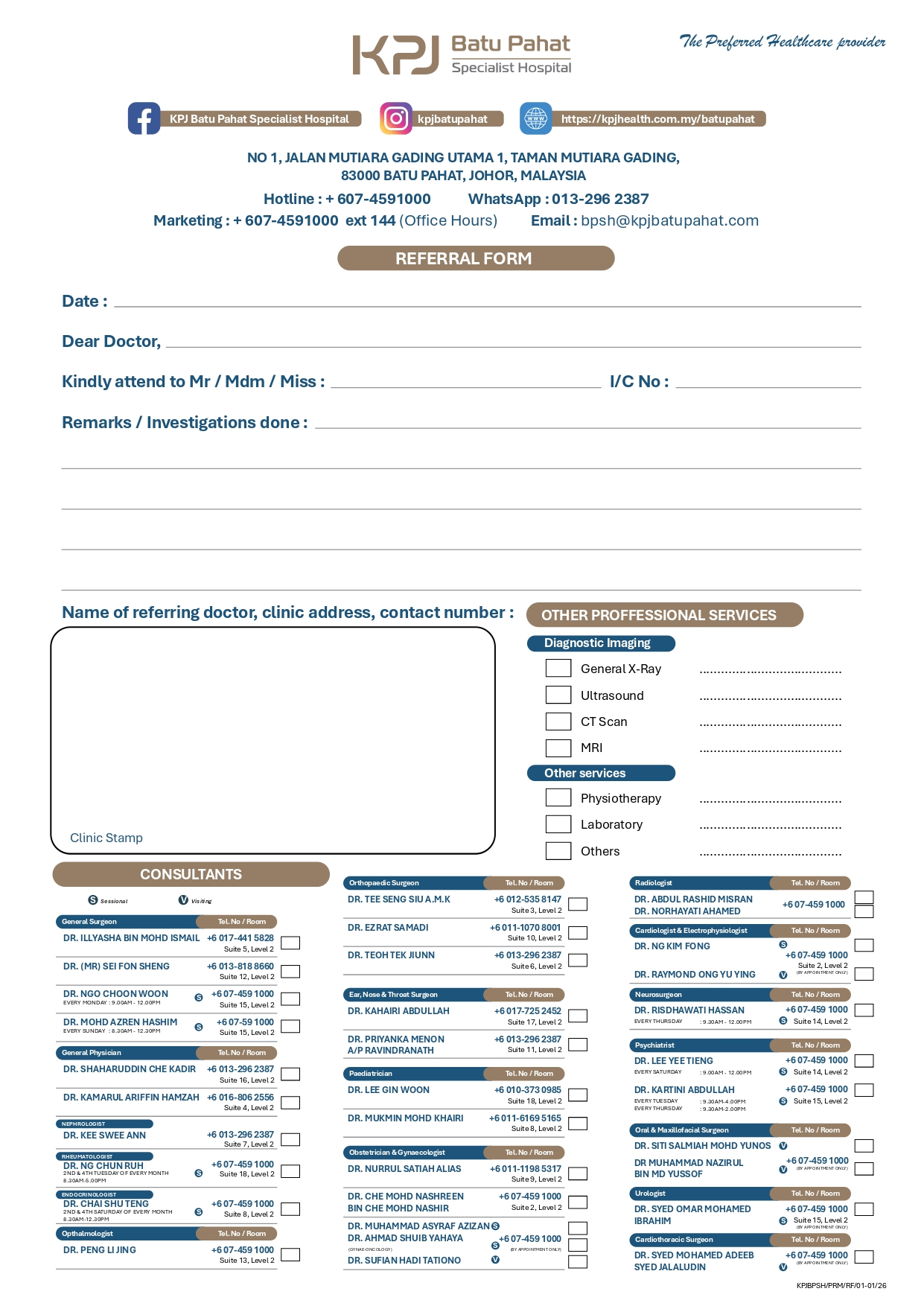 Referral Form