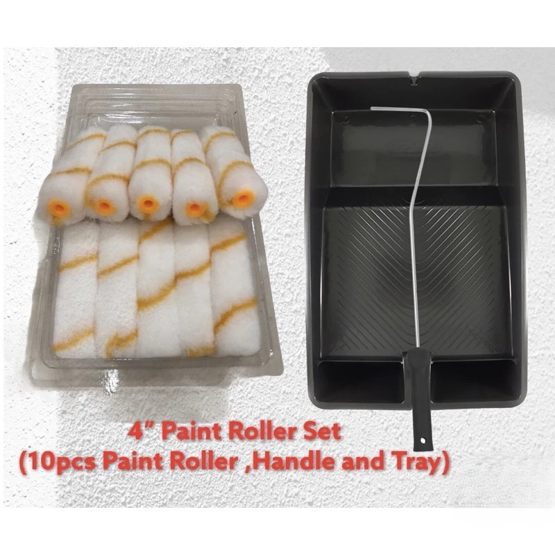 4" Paint Roller Handle Set