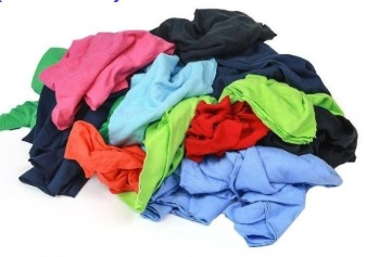 COTTON RAG (UNSEWED) 20KG/BAG LARGE& MIX COLOURS