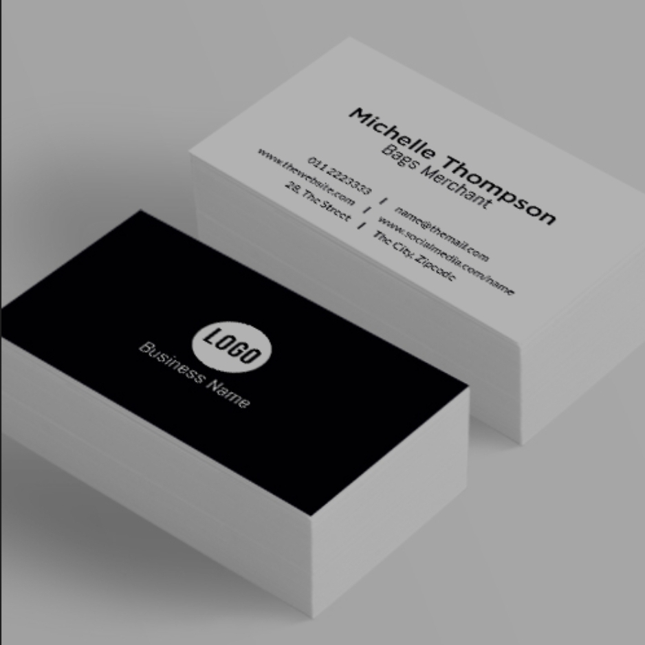 Business Name Card (1x100pcs)