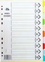 BATTLE SHIP 10 COLOUR PAPER DIVIDER