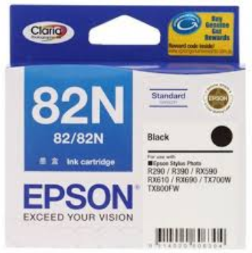 Genuine Malaysia Epson Warranty - EPSON 82N BLACK INK C13T112190