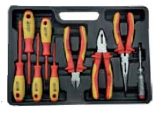 Temo 9Pc VDE Insulation Tool Set