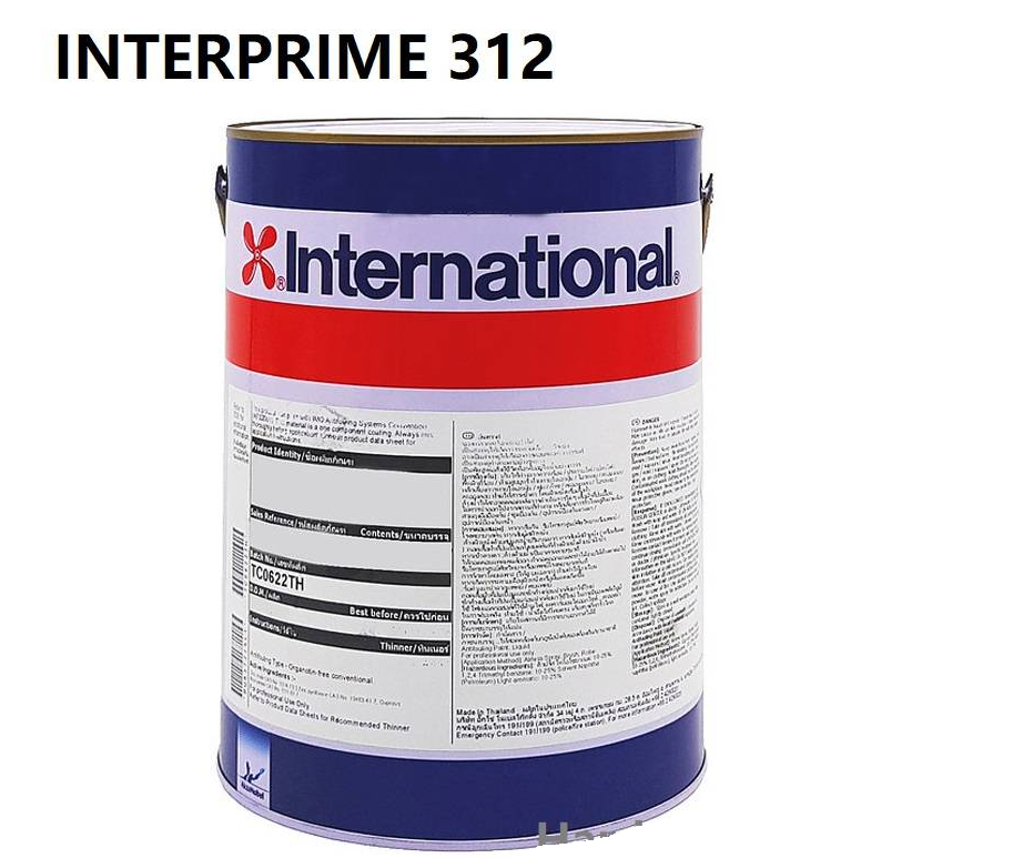 INTERNATIONAL PAINT INTERPRIME 312 CPA312 RED OXIDE 5L MARINE PAINT
