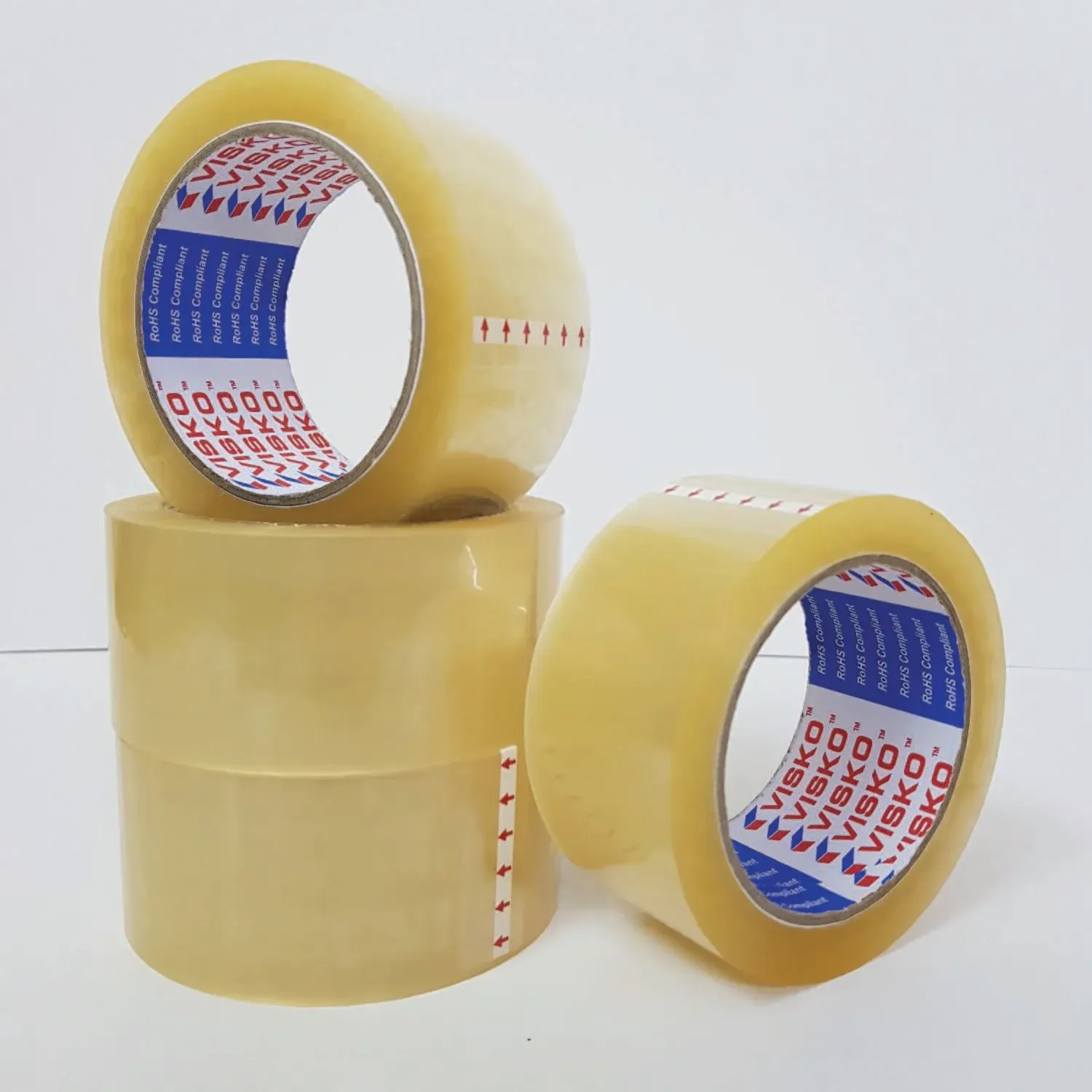 VISKO OPP TAPE 48MM X 80Y TRANSPARENT