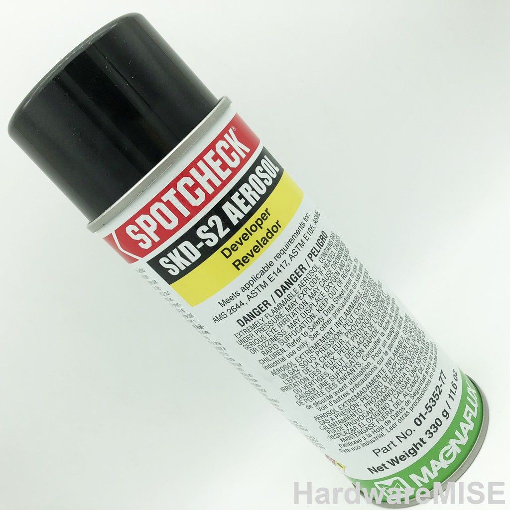 Magnaflux Spotcheck SKD-S2 Aerosol Developer Revelador 330g Aerosol