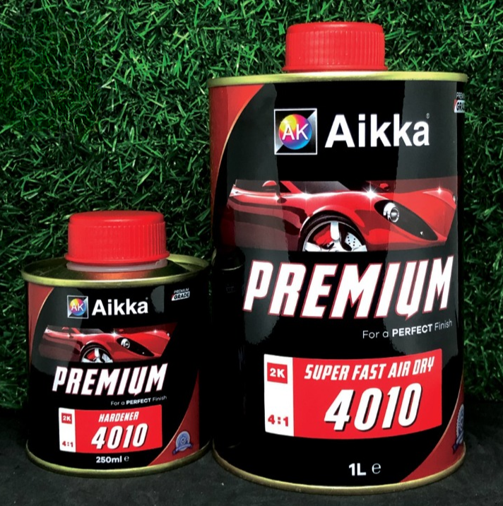 AIKKA AK 4010 2K SUPER FAST CLEAR & HARDENER 4:1 SET