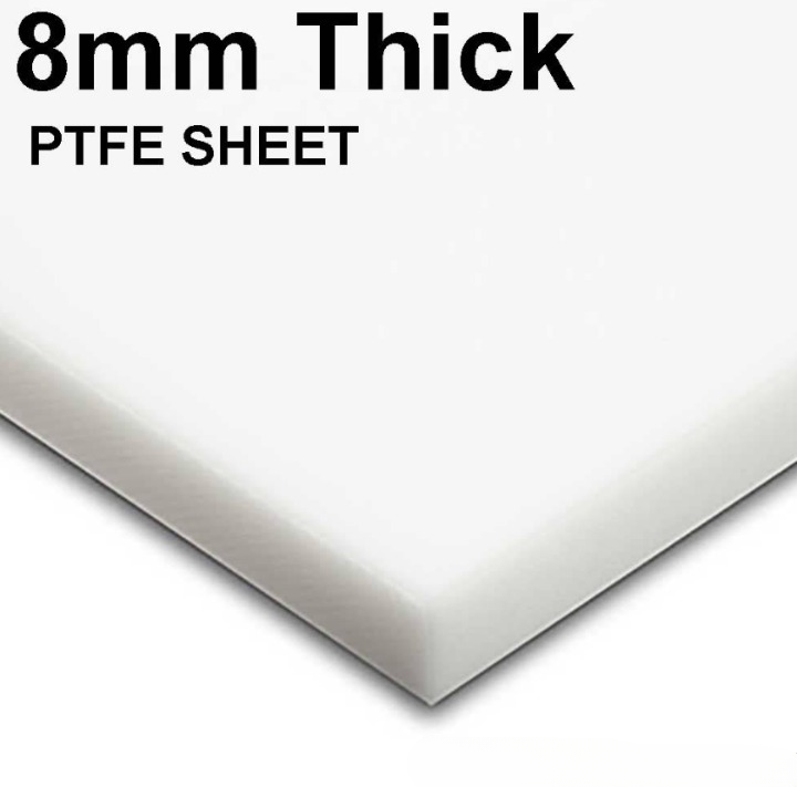 PTFE SHEET WHITE PLATE THICKNESS 8MM MOLDED SHEET