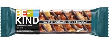 Be-Kind Dark Chocolate Nuts & SeaSalt 12 x 40g