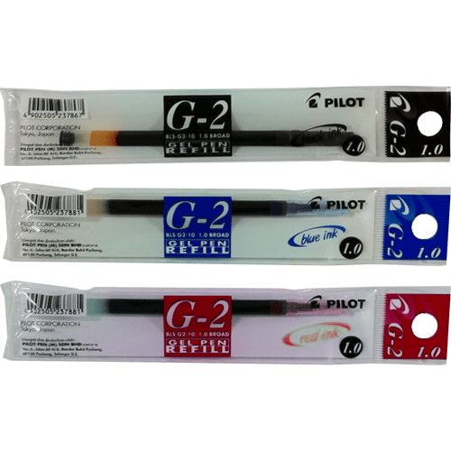PILOT BLSG210 (M) 1.0MM G2 REFILL