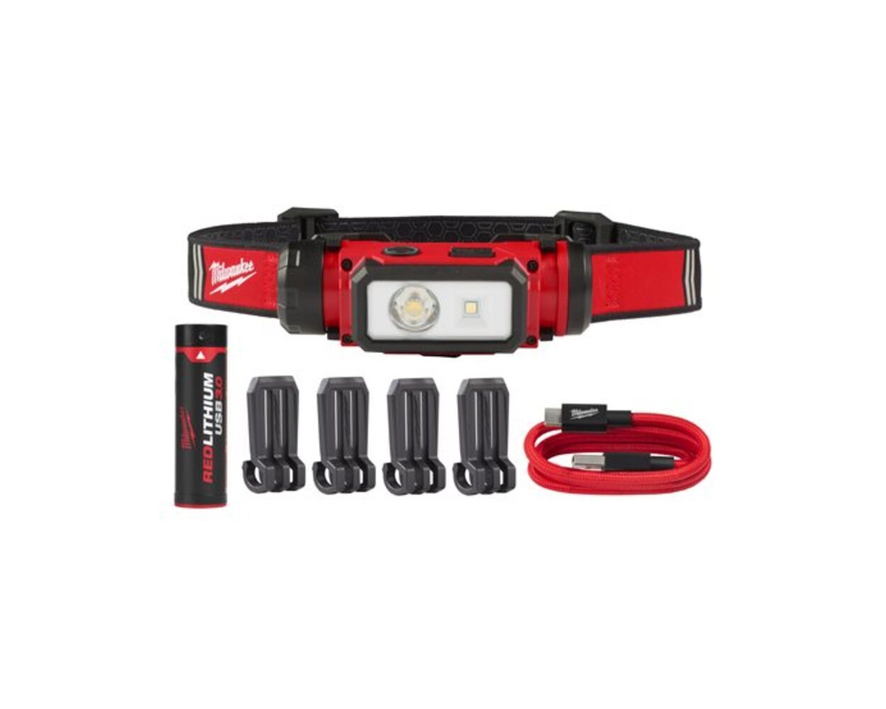 Milwaukee USB Rechargeable Headlamp 600 Lumens