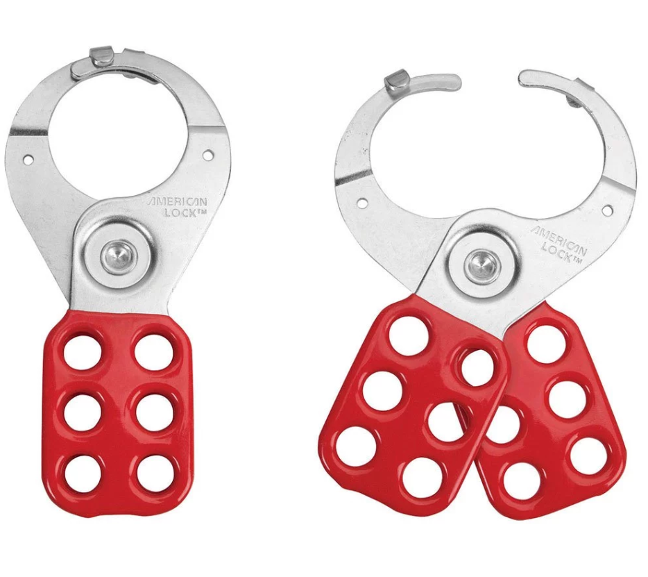 SAFE-D-LOCK VH-A19 ALUMINIUM HASP (DIAMETER 38MM)