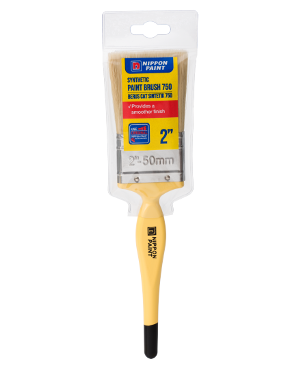 2" NIPPON PAINT Synthetic Nylon Filament Paint Brush