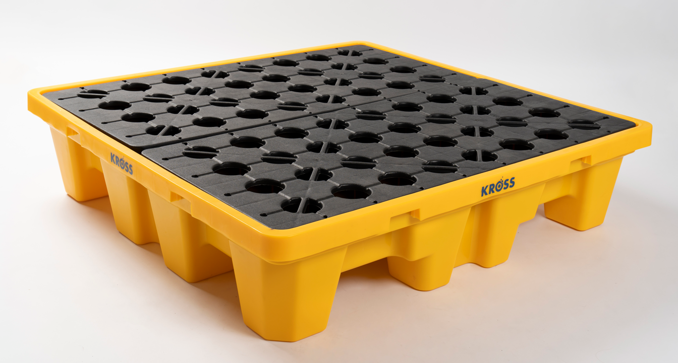 4-Drums Spill Pallet