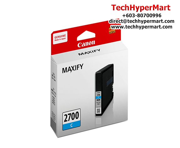 CANON INK CARTRIDGE PGI-2700 CYAN 9ML