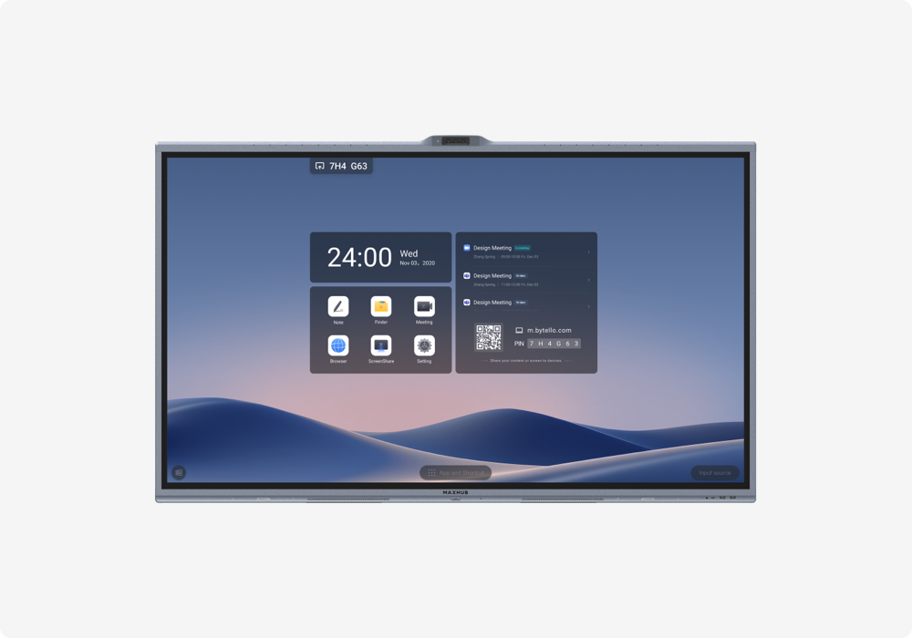 Others *"Xboard V7 Series, MAXHUB OS 55”