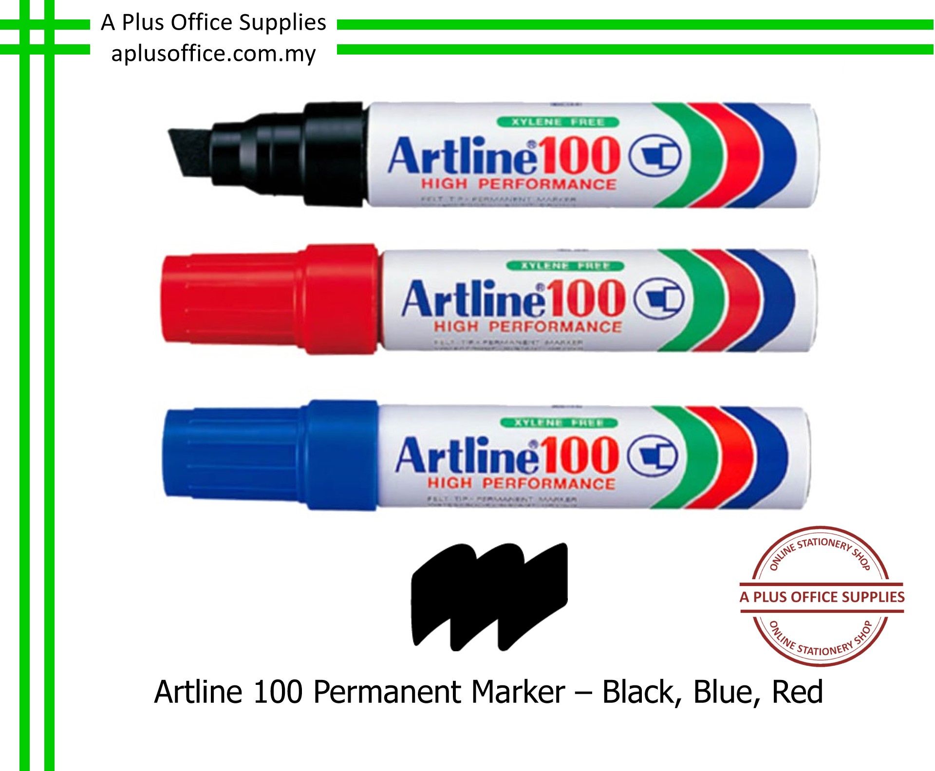 ARTLINE 100 Permanent Marker / Dakwat Kekal