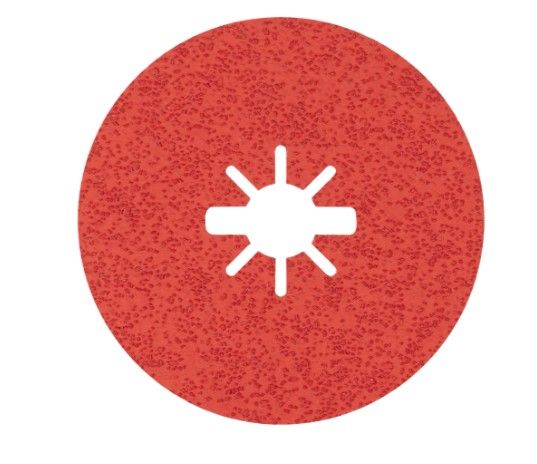 BOSCH EXPERT R782 PRISMA CERAMIC X-LOCK FIBRE DISC 125 MM, 22.23 MM, G 60, 5-PC (2608621809)