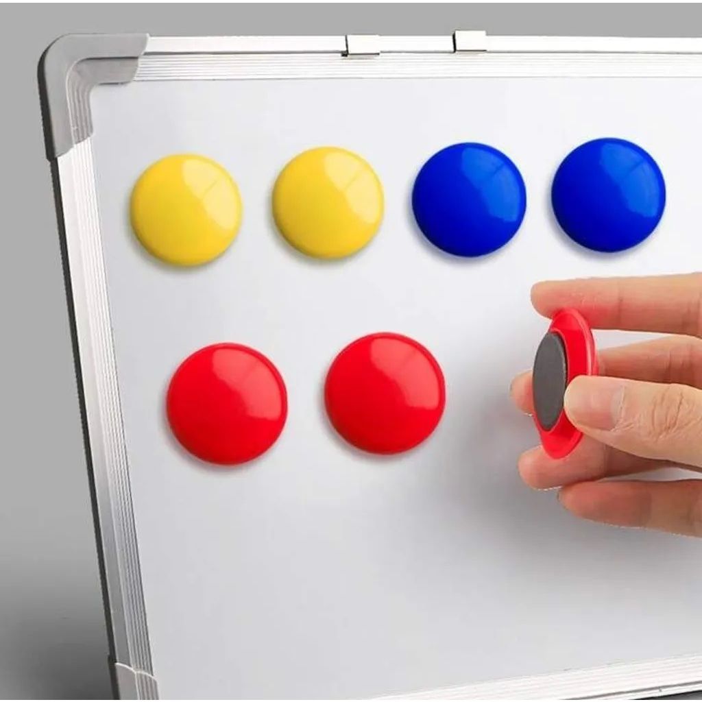 Magnetic Whiteboard Button 12pcs