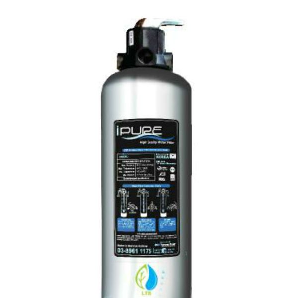 i Pure iPSS-1044 Stainless Steel Outdoor Water Filter with PE Inner Shell 250MM 10"(DIA) x 1450MM (L) 60L