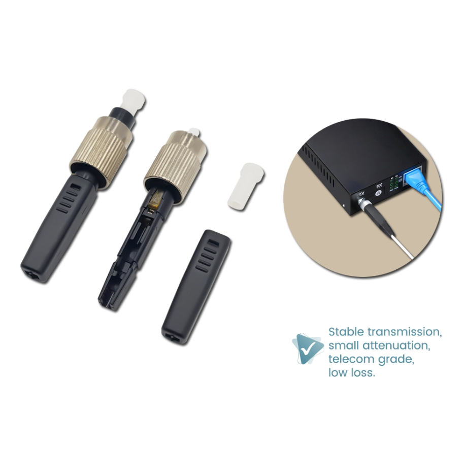 FC CLIP-ON FIBER OPTIC FAST CONNECTOR