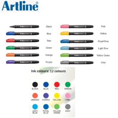Artline Marker Permanent Supreme EPF-700 1mm