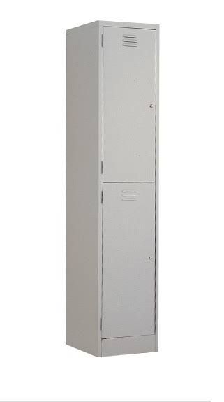 2 Compartment steel locker