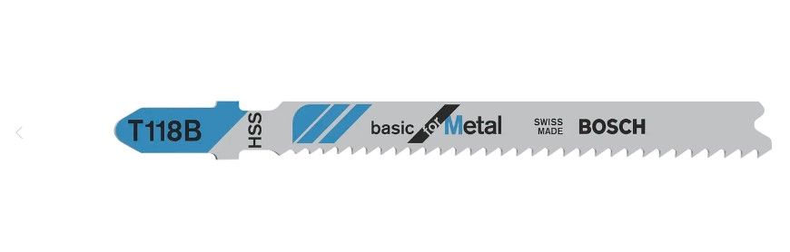 BOSCH JIGSAW BLADE T 118 B (2608631014)