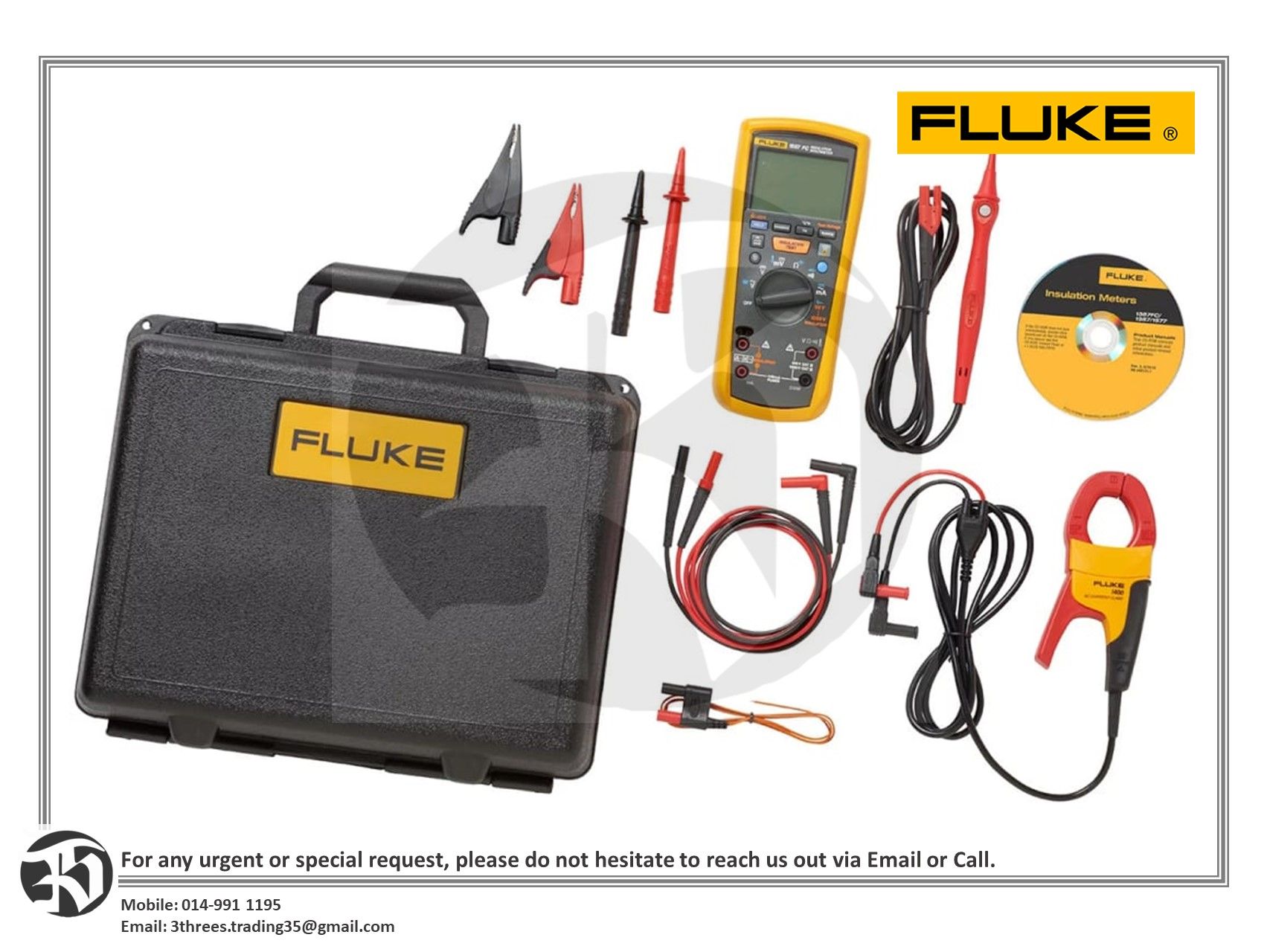 FLUKE 1587 INSULATION MULTIMETER