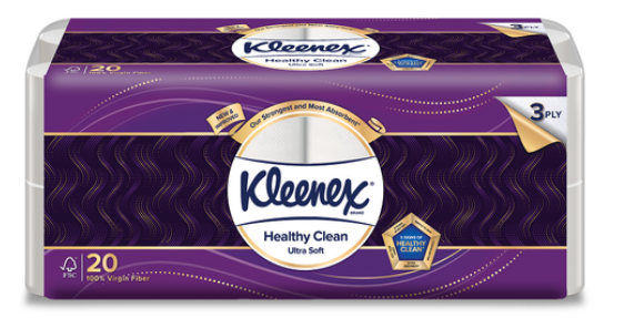 KLEENEX ULTRA SOFT 3 PLY TOILET PAPER 20R X 200S