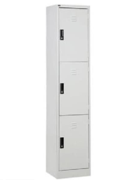 Steel Locker Cabinets 3 Compartment Steel Locker OFS114M3