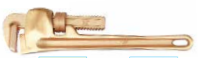 Temo 450mm Safety Pipe Wrench - Al-Br