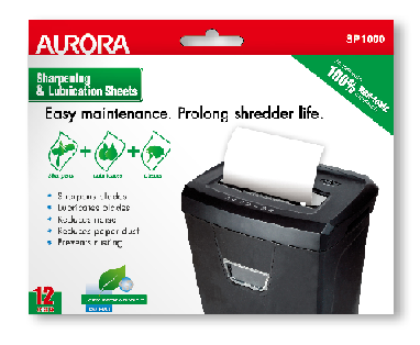 Aurora Sharpening Sheet SP1000-12pcs