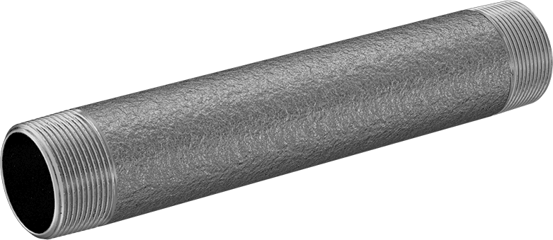 McMaster-Carr *McMaster-Carr 4548K271 Standard-Wall 316/316L Stainless Steel Pipe Nipple Threaded on Both Ends, 1-1/2 NPT, 10" Long