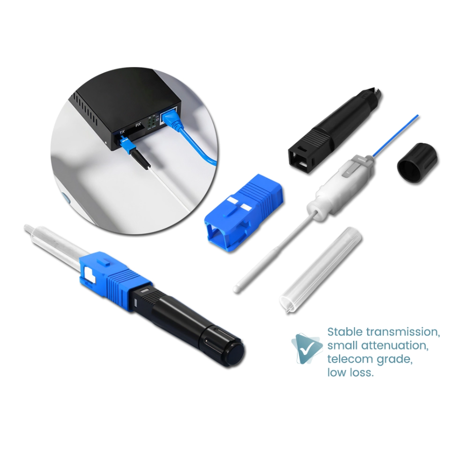 SC SPLICING FIBER OPTIC FAST CONNECTOR (SPLICING TYPE)
