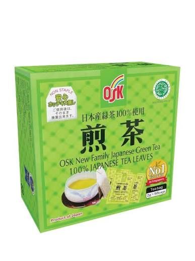Tea,OSK Japanese Green Tea 50x2g
