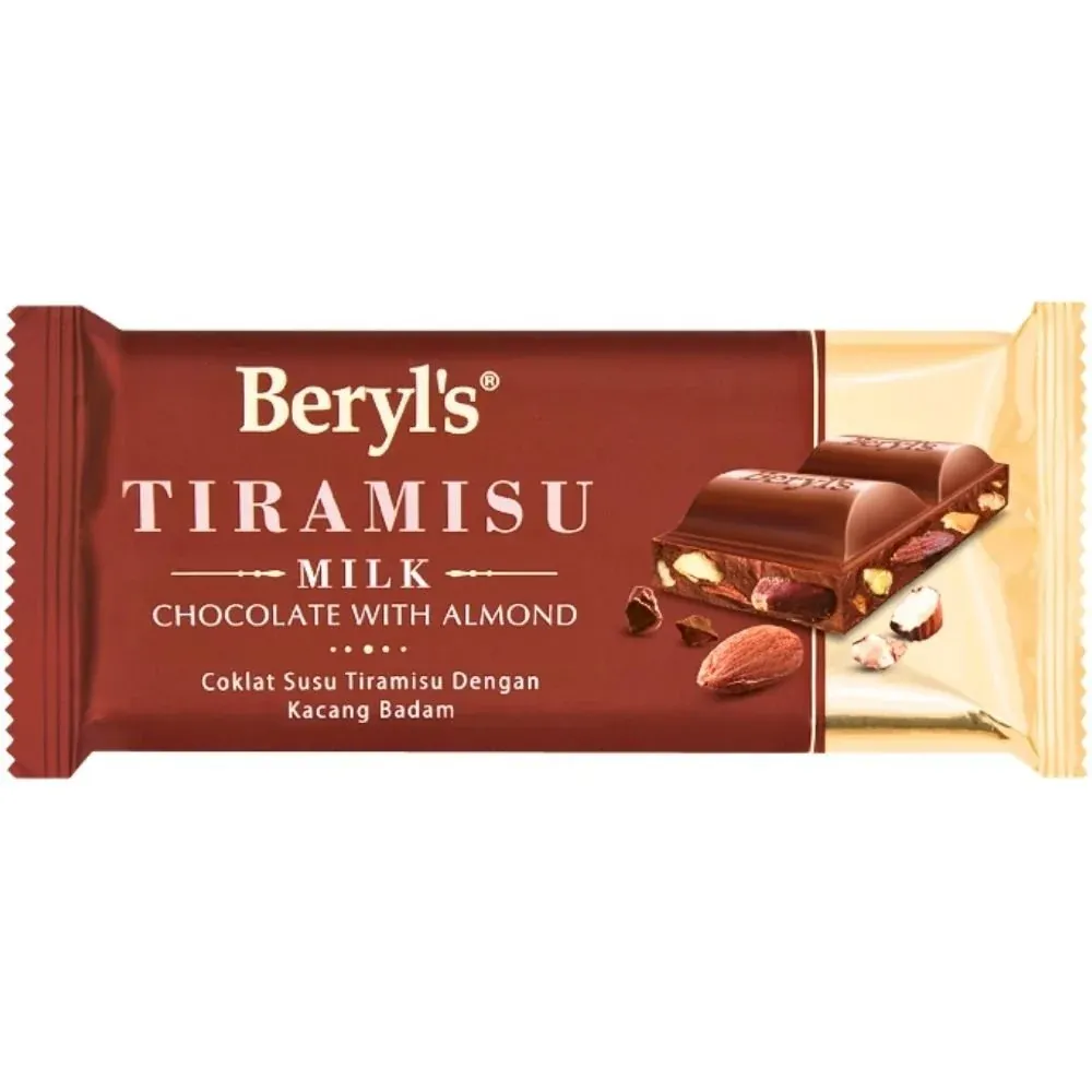 BERYL'S CHOCOLATE BAR 160G