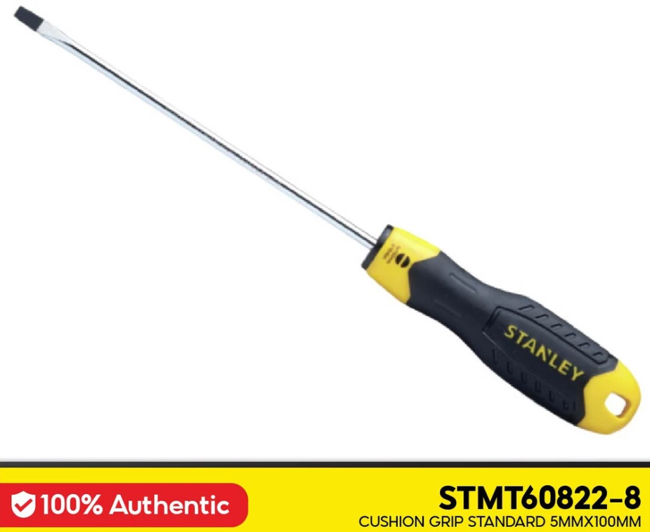 STANLEY CUSHION GRIP STANDARD (5MM X 100MM) STMT60822-8