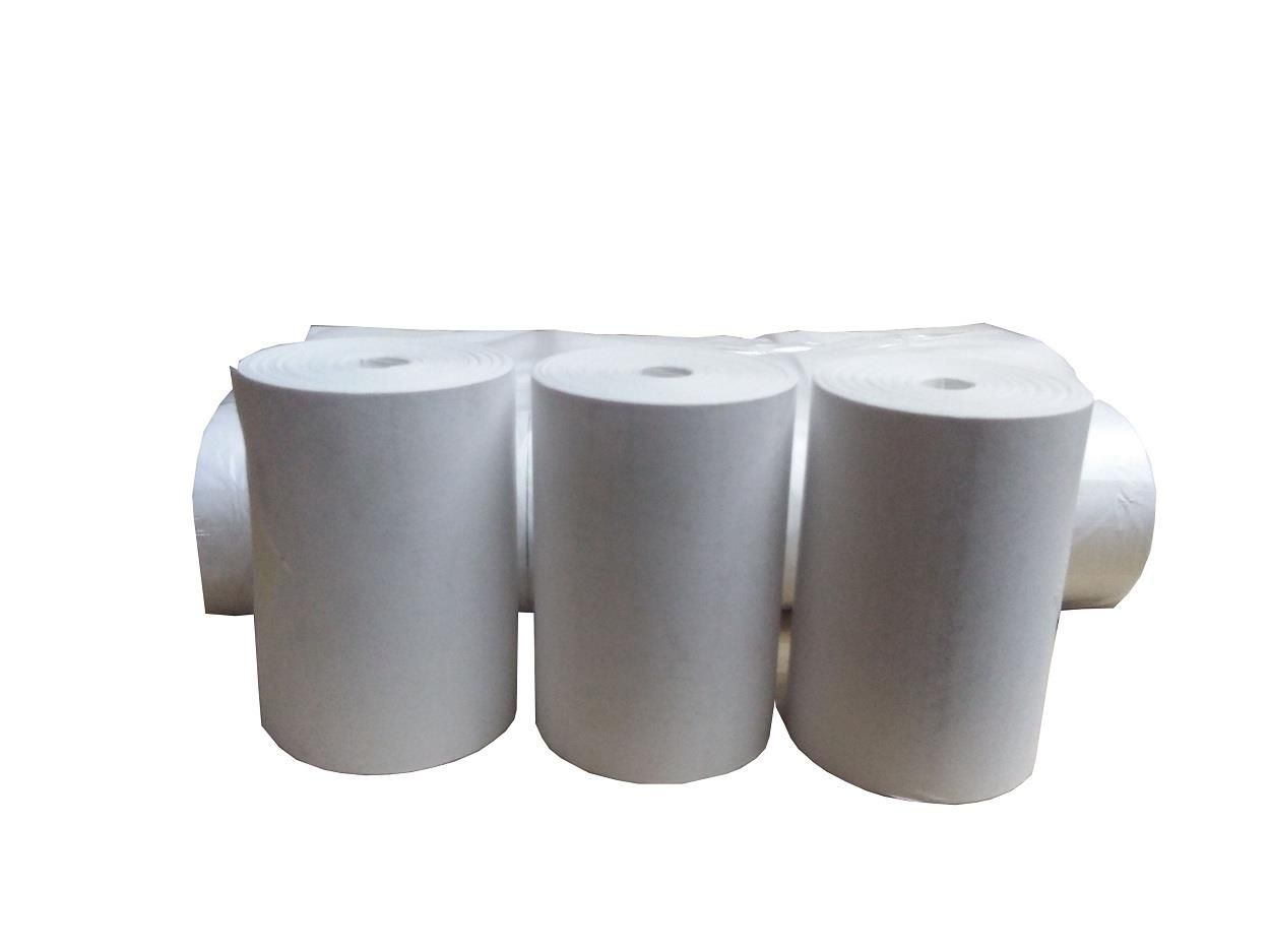 WHITE PAPER ROLL -57MM- CLEAR STOKKK!!!!