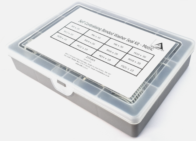 *Metric Dowty Washer Bonded Seal Kits - Sizes from M5 to M26 - 120 pcs