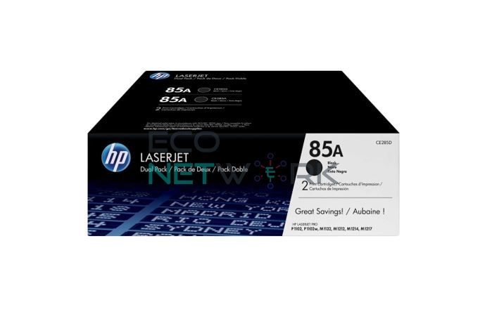 HP CE285A LaserJet Printer Dual Pack CE285AD