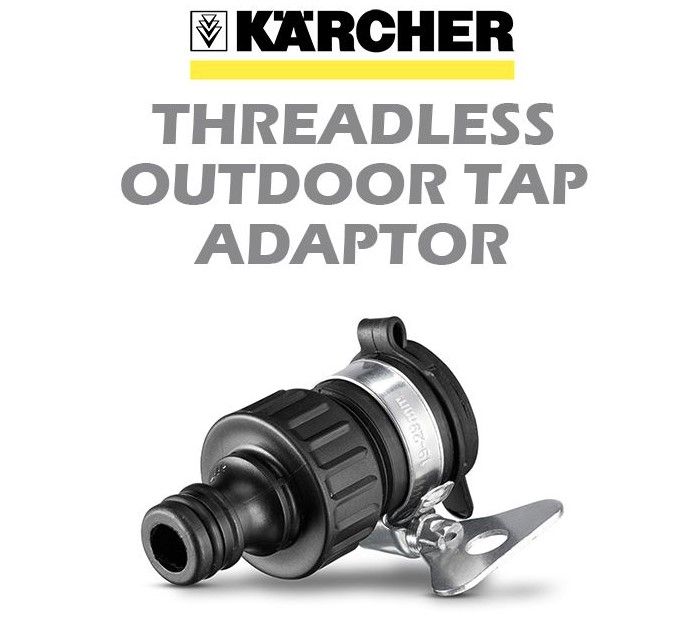 KARCHER THREADLESS OUTDOOR TAP ADAPTOR