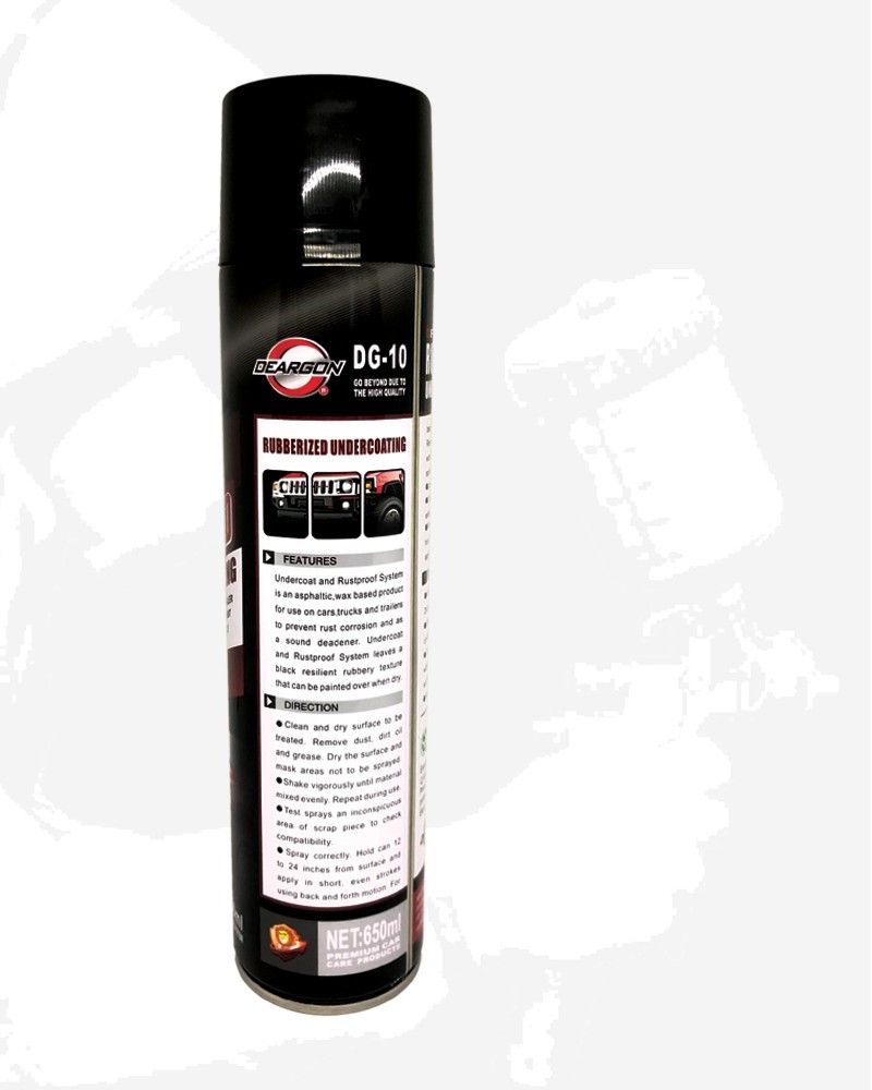 Veslee Anti Rust Spray Rubberized Undercoating 650ml DG-10