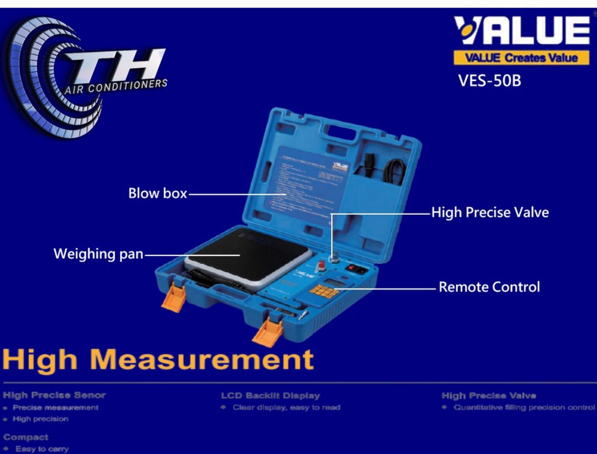 VALUE Refrigerant Scale VES-50B (50kg)